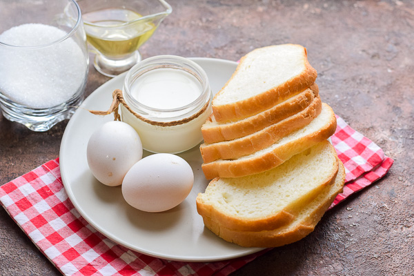 гренки с яйцом и молоком на сковороде рецепт фото 1